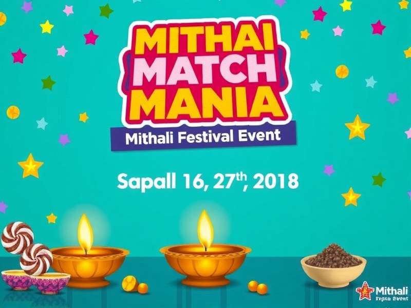 Mithai Match Mania Diwali festival event